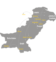 Pakistan Map
